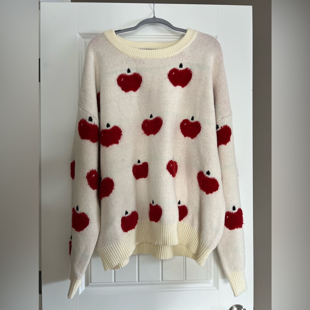 Cider apple sweater